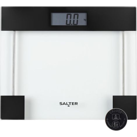 Báscula electrónica de vidrio transparente Salter SA00078BCFEU12 (1/5)