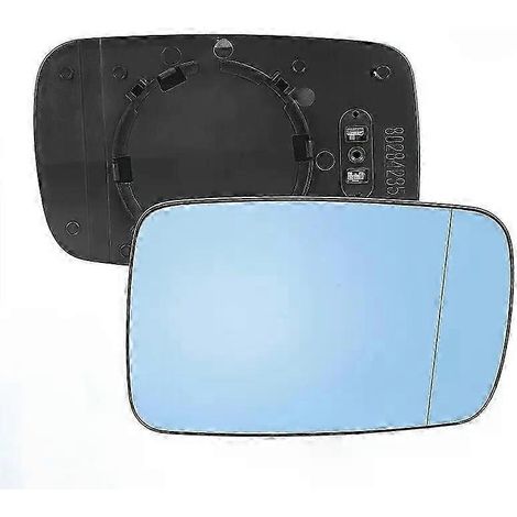Pour BMW Série 3 Coupé E46 (1999-2006), Série 7 E65 E66 E67 (2002-2008) 51167028427, 51167028428 Rétroviseur extérieur bleu grand angle (gauche) (1/4)
