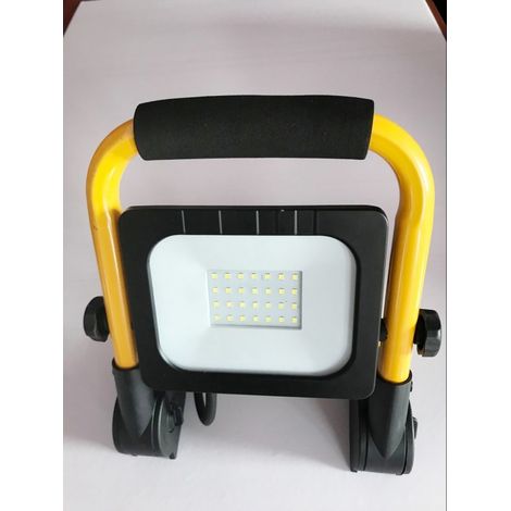 Proiettore LED 50W 4000 Lumen IP44 con Supporto – Faro da Cantiere (1/3)