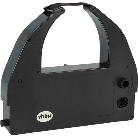 vhbw 1x Ribbon Cartridge Replacement for Amano C-872304 for Dot Matrix, Receipt Printer - Black Ink Ribbon (1/4)