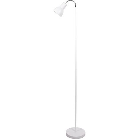 Lámpara de Pie ASURAS 1xE27 Al.168xD.22cm Blanco (1/3)