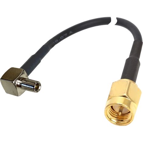 Antennenkabel TS9-Stecker / SMA-Stecker RG174 3 m