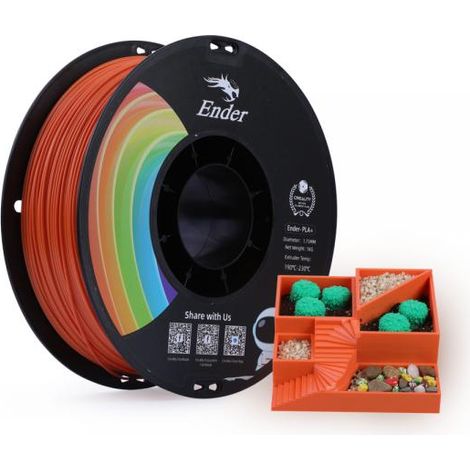 Filamento 3D Creality 3301010307 PLA+ 1.75mm 1kg