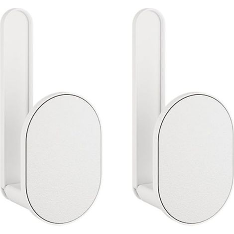 Verstellbarer Handtuchhalter für den Kühlschrank, 2er-Set Papierhandtuchhalter für Wohnmobile, Aufbewahrung für Kühlschränke, Küchen und Wohnungen (selbstklebend)