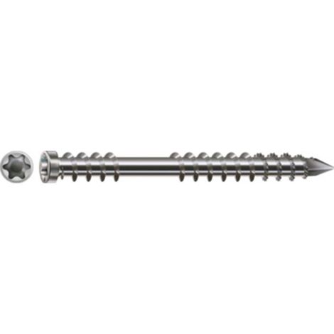 Spax Vis terrasse Tête cylindrique TC TORX T25 5X80 Inox A2-1 pièce