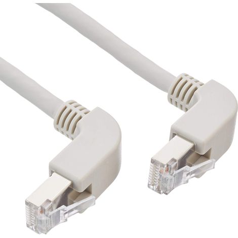 Patchkabel RJ45 Cat.6a S/FTP Verwendung:  Verbinden einer Netzwerkkarte avec einem Switch oder Router