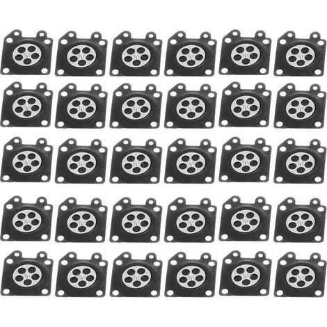 Set di 30 guarnizioni a membrana per carburatore, accessorio per motosega ZAMA 2500/3800/4500/5200/5800 (1/4)