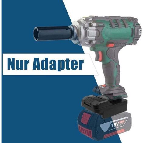 Adaptateur Convertisseur Batterie Bosch 18 V vers Parkside XTeam 20 V - Pour Outils Électriques - 1 Pièce (1/4)