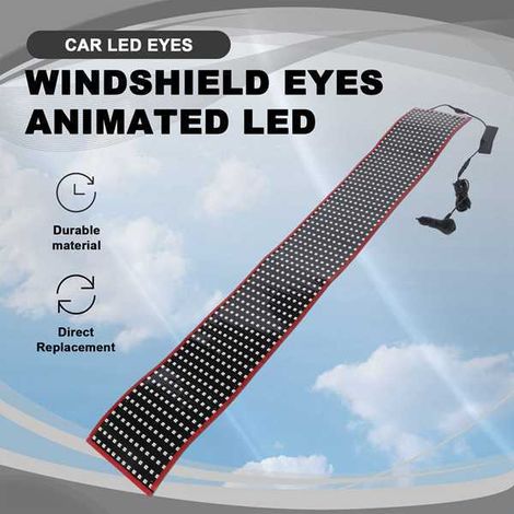 New Demon Eye LED Flexible Screen Car Interior Lights and Truck Window Decorative Lights - Personalized and Universal (1/4)