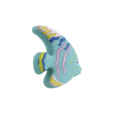 Ouvre&Déco – Bouton de meuble en plastique bleu multicolore de 45X44mm, POISSON