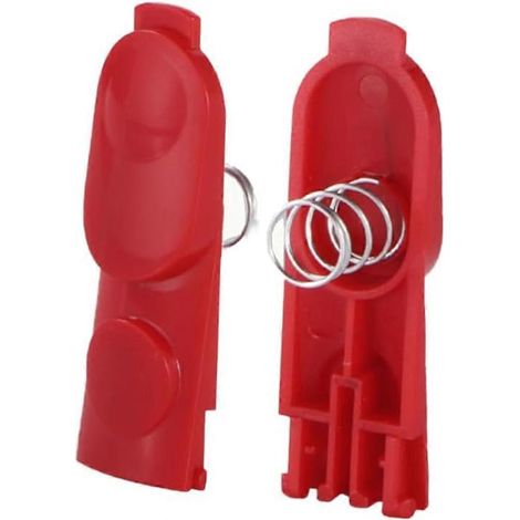 2 Pack Aspirateur Head Clip Latch Tab Button avec Spring pour V7 V8 V10 V11 V15 – Aspirateur Extension Wand Button (1/5)
