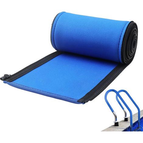 Housse de protection antidérapante pour garde-corps de piscine avec fermeture éclair - Pour une utilisation dans le jardin, l'extérieur, sur les balustrades, les échelles et (1/5)