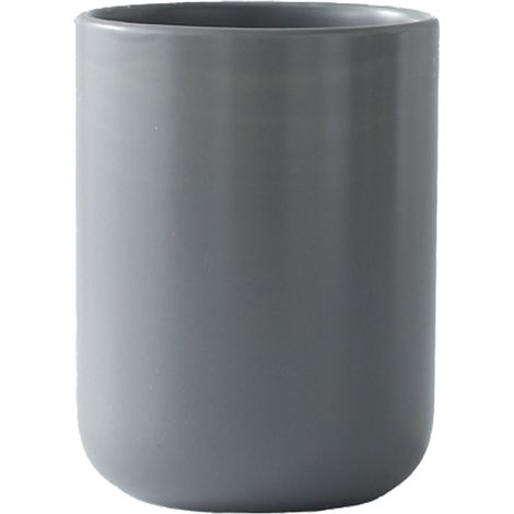 Pot à ustensiles de cuisine, support pour ustensiles de cuisine sur le plan de travail, pot à ustensiles en céramique blanc crème (1/5)