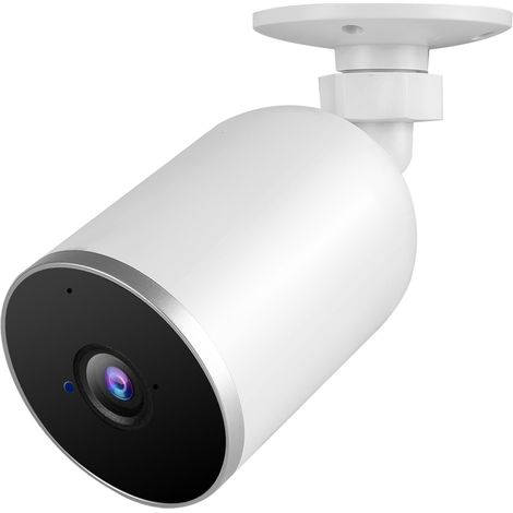 Caméra IP WiFi Tuya 1080p IR pour la sécurité de votre domicile en extérieur, avec audio bidirectionnel. (1/5)