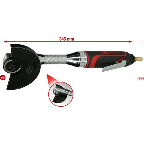 KS Tools 3/8 Druckluft-Stab-Trennschleifer, 15.000U/min