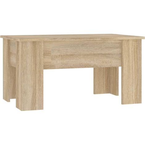 Maison Exclusive - Couchtisch Sonoma-Eiche 79x49x41 cm Holzwerkst