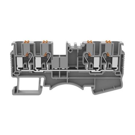 Degson DS2.5-QU-01P-11-00A(H) Borne de passage Push-In gris 1 pc(s) Q239032 (1/2)