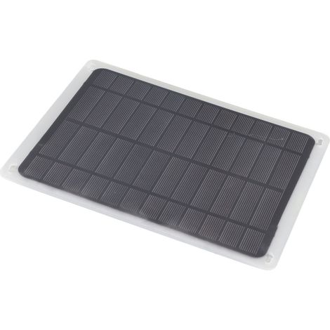 Panneau Solaire 20W 12V pour Chargeur de Batterie Voiture, Bateau, Avion