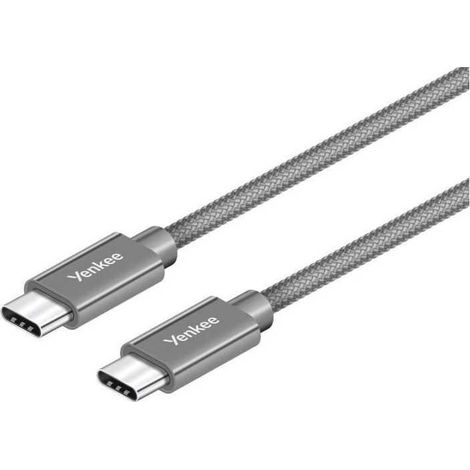 Câble USB-C 1m - YENKEE - YCU C101 SR (1/4)