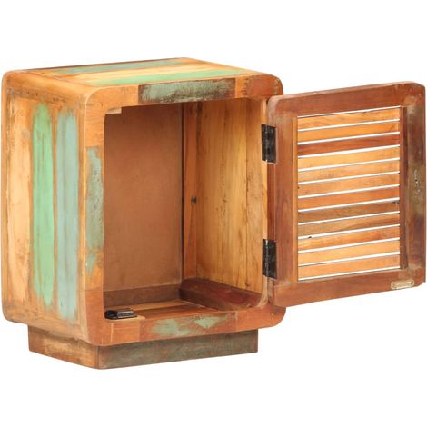 Maison Exclusive - Comodino 40x30x50 cm in Legno Massello di Recupero