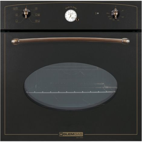 GLEM GAS GFT64AN-S3 FORNO DA INCASSO ELETTRICO VENTILATO 64LT CLASSE A ANTRACITE