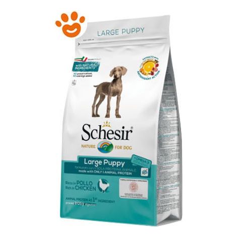 Schesir Dog Large Puppy Mantenimento Pollo - Schesir Dog Large Puppy Mantenimento Pollo - Sacco Da 12 Kg (1/2)