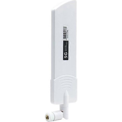 1 Stück 5G/3G/4G/GSM-Vollbandantenne mit 40 dBi Gewinn, weißer SMA-Stecker