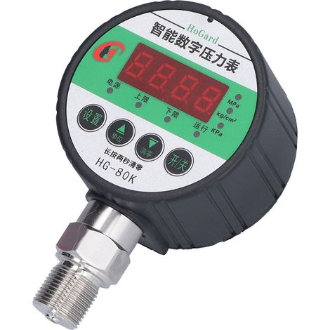 Manomètre hydraulique numérique de précision 1.0 avec écran LCD (1/5)
