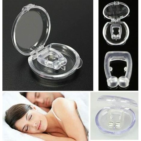 SIMPLISIM :Pince Nez Anti Ronflement Magnétique Santé Aide Apnée Sommeil Dilatateur Nasal (1/4)