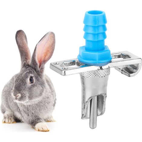 Lot de 100 abreuvoirs automatiques pour lapins, avec tétines, pour l'abreuvement du bétail (1/5)