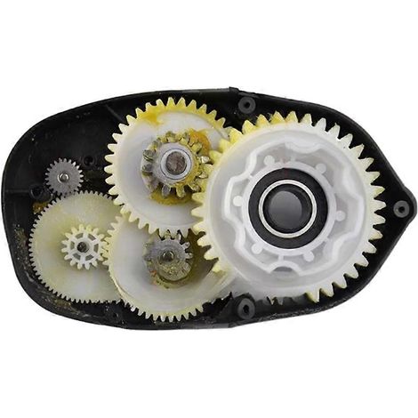 Boîte de vitesses à 24 rapports, boîte de vitesses moteur RS775 à 24 rapports, compatible avec les moteurs de voitures électriques pour enfants, 200 W 25 000 tr/min