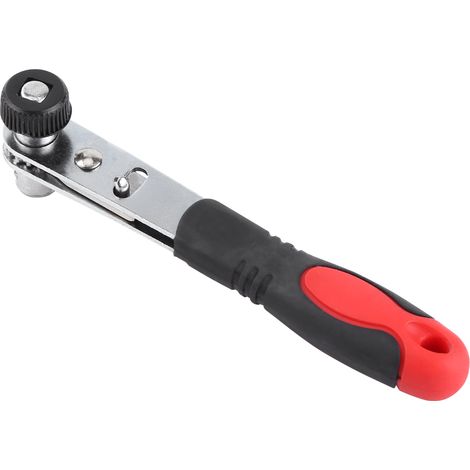 Clé à cliquet 1/4" 1 pièce, manche porte-embout ou douille, outil manuel pratique (1/5)