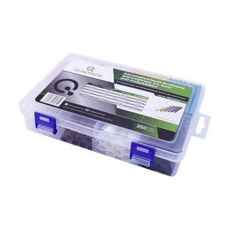 Quadrios Surtido de fundas termorretráctiles negras 350 pcs