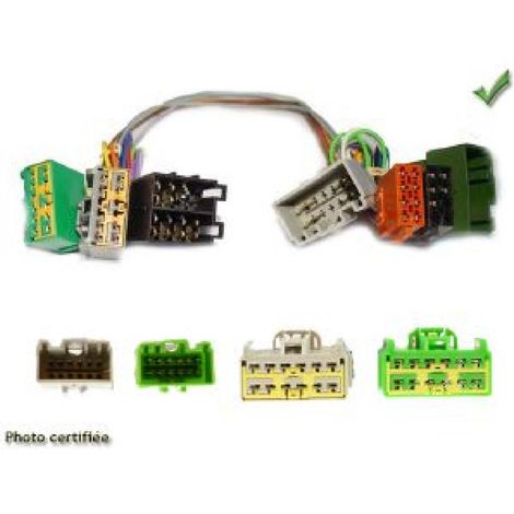Faisceau adaptateur Iso compatible avec Volvo - Cable MUTE