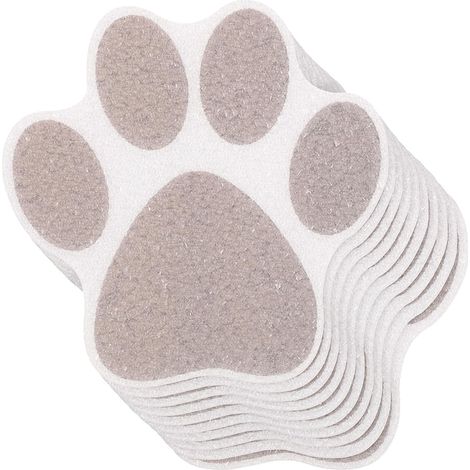 Non Slip Bathtub Stickers Paw Design 10 Pieces Strong
