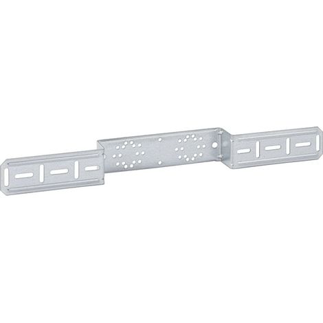 Geberit Montageplatte abgesetzt, zweifach, Anschlussdistanz 10 cm oder 12 cm 1,0215, AD 12cm, AD1 10cm