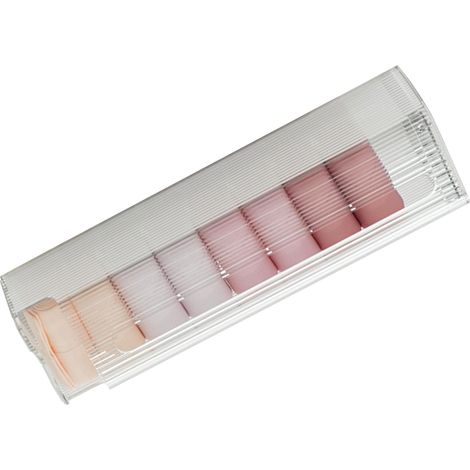 Boîte de rangement murale pour sous-vêtements, organiseur multifonction pour culottes, chaussettes et autres sous-vêtements, idéal pour la salle de bain, la cuisine ou comme sac poubelle transparent.