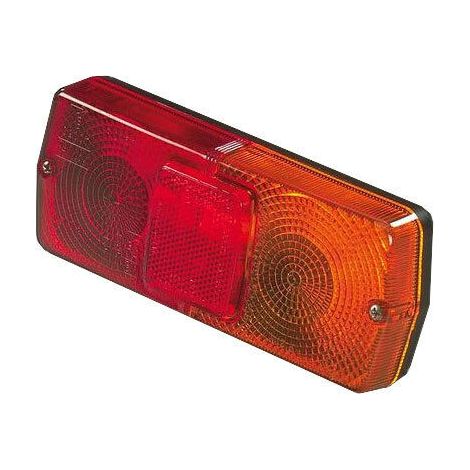 RODOVETRO VETRO FANALE FARO POSTERIORE 3 LUCI DESTRO (20371)