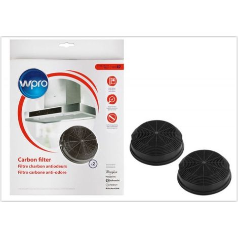 Filtre à charbon D047-Type 47-AMC023-AC40-hotte ELICA B01JGFIP2Y Whirlpool