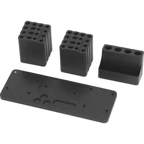 Casier de rangement pour tournevis combiné en ABS ignifuge support outils RC atelier réparation (1/5)