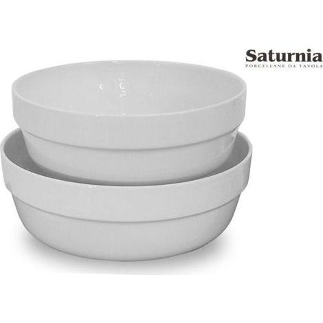 Saladier en porcelaine 21 cm Roma Saturnia