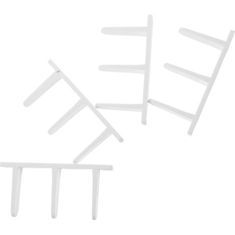 Guide de sol pour porte coulissante plastique, blanc (1/5)