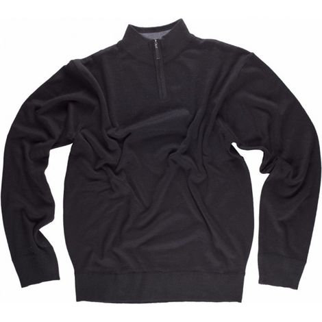 Jersey Servicios de cuello alto con vista combinada WORKTEAM S5601 XXL Negro (1/2)