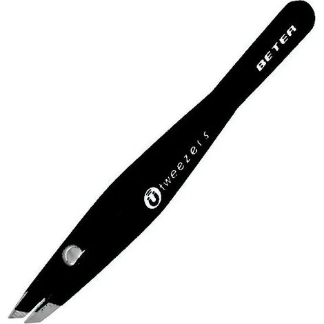 Beter - Beter Tweezers Magnetic Slanted Tip Black