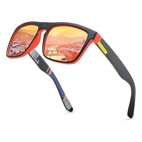 Rote polarisierte Schießbrille, 1 Stück, Nachtfahrbrille (1/4)