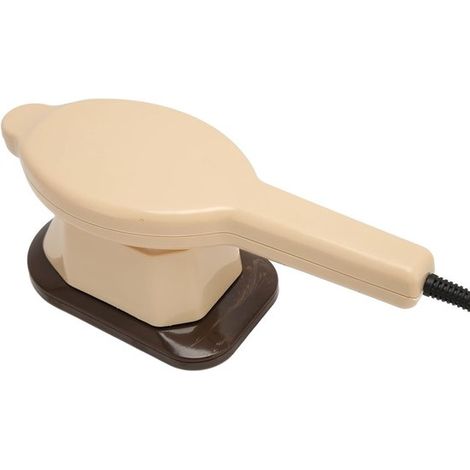 Masajeador eléctrico portátil con 3 cabezales de masaje, con forma de plancha caliente, para un masaje relajante de cuerpo completo (enchufe estándar europeo de 220 V). (1/5)