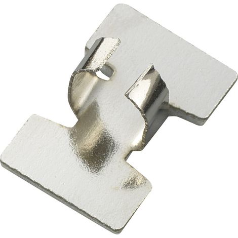 TRU COMPONENTS Bride de montage autocollant 543638 Plage de Ø du faisceau 9.50 mm (max) argent 1 pc(