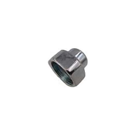 Raccordo diritto ridotto femmina femmina in acciaio zincato 3/8"x1/4" RACCORDERIE METALLICHE (1/2)