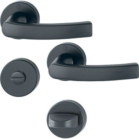 HOPPE Rosetten-Garnitur 199/42KB/42KBS, F9714M,WC,37-47 (1/3)