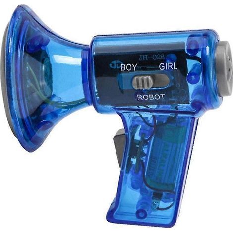 Mégaphone en plastique écologique avec sons réalistes et changeur de voix (1/5)